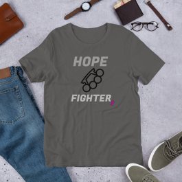 Hope Fighter Short-Sleeve Unisex T-Shirt